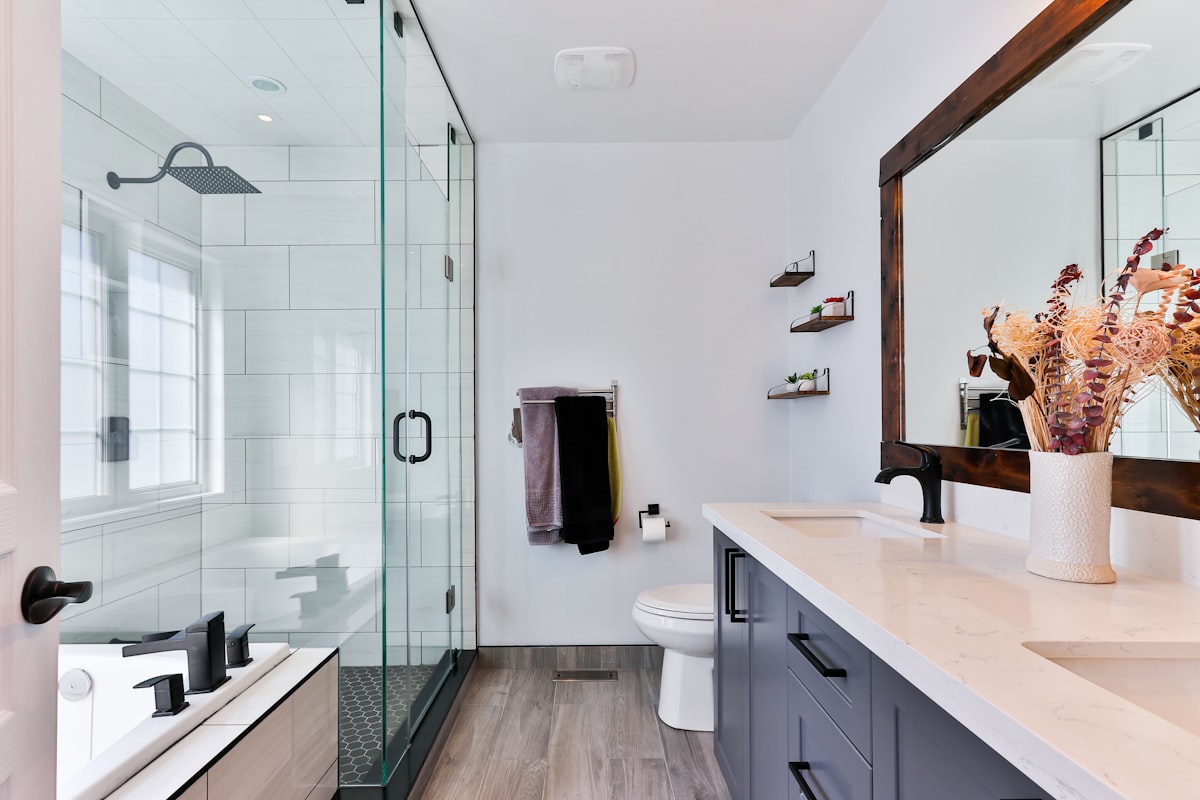 Salle de bain pour garantie dégâts des eaux